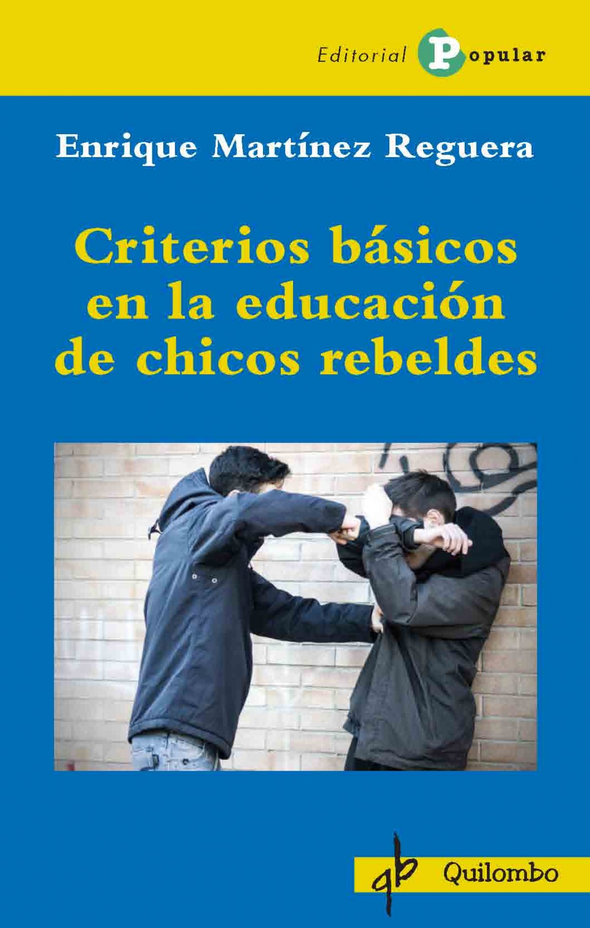 CRITERIOS BÁSICOS EN LA EDUCACIÓN DE CHICOS REBELDES