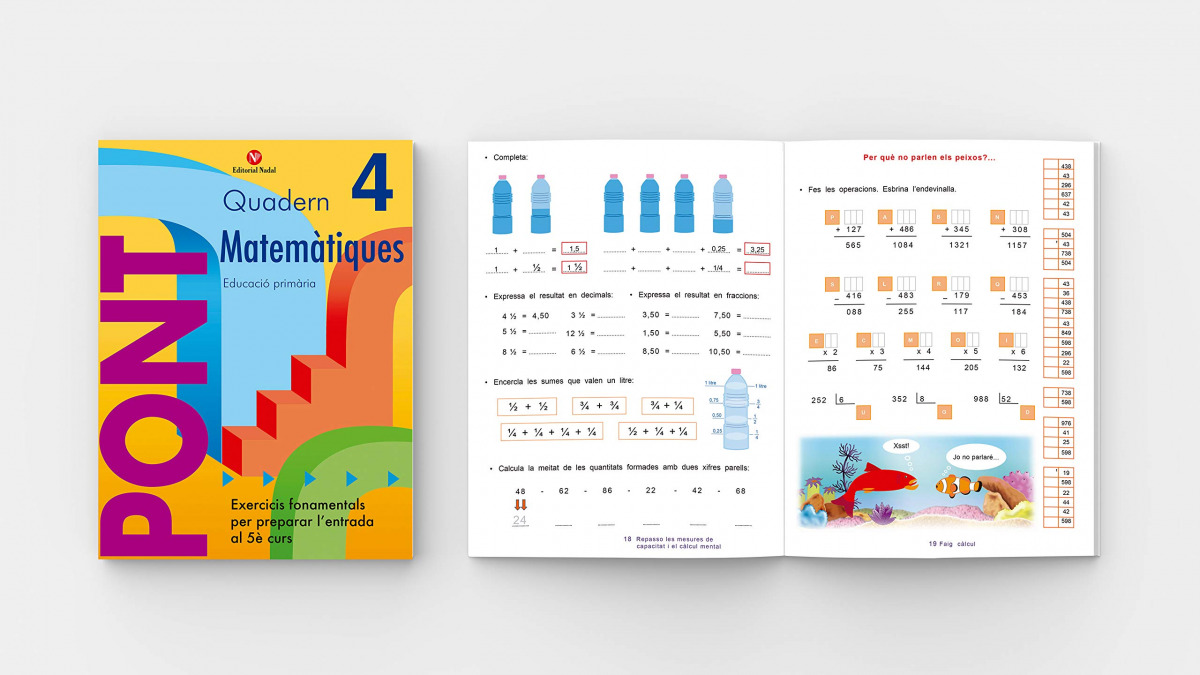 Pont matemàtiques, 4 Educació Primària (pas de 4t a 5è)