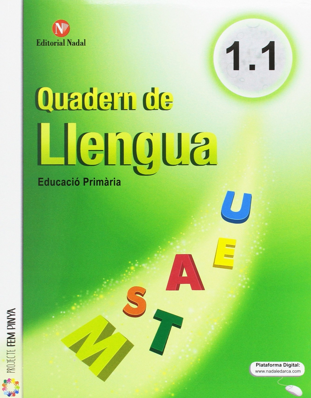 Quadern llengua 1r.primaria. Trimestral