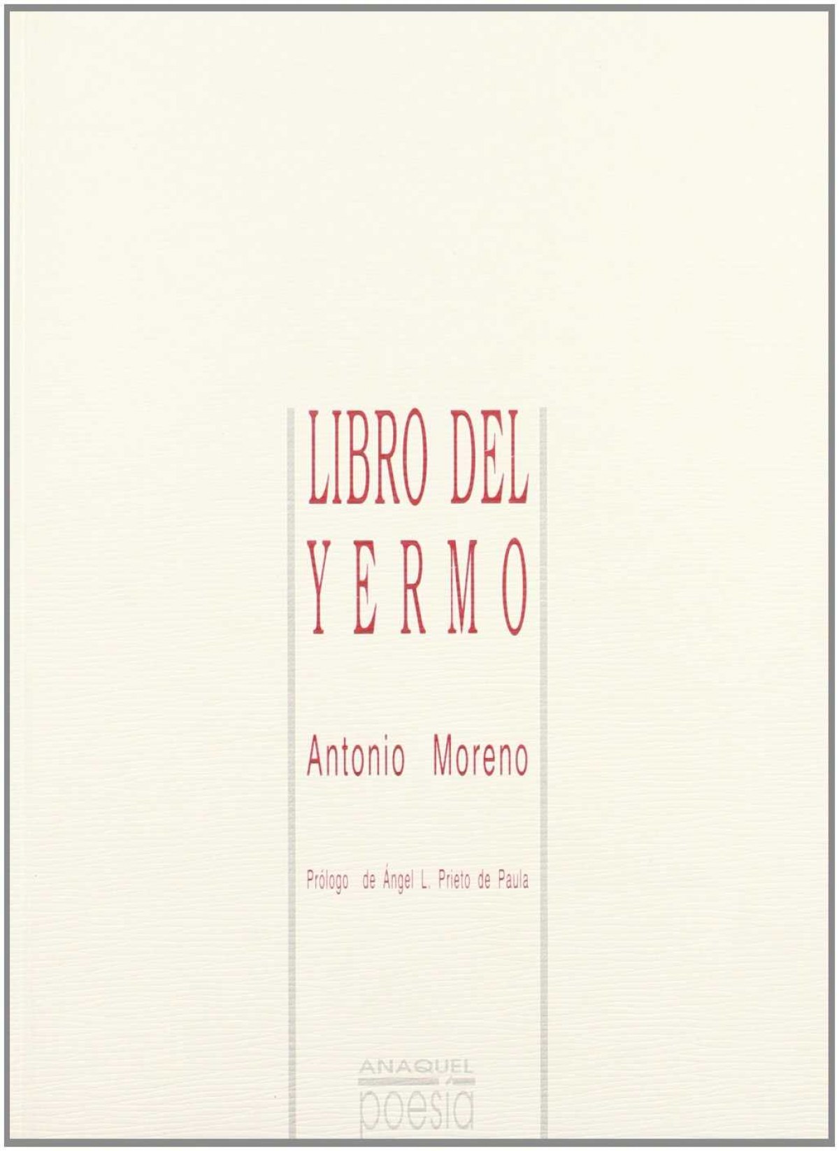 Libro del yermo