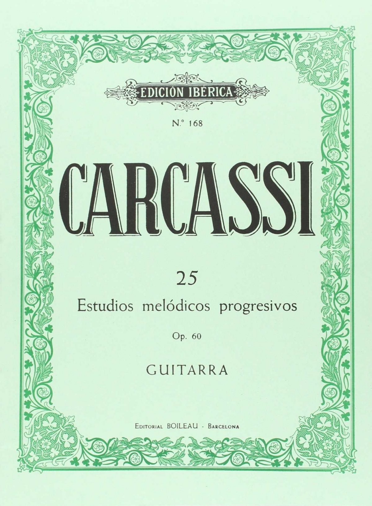  25 Estudios melódicos guitarra Op.60 