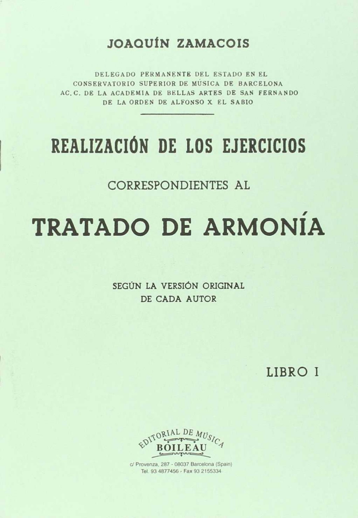 Realización ejercicios:tratado de armonía