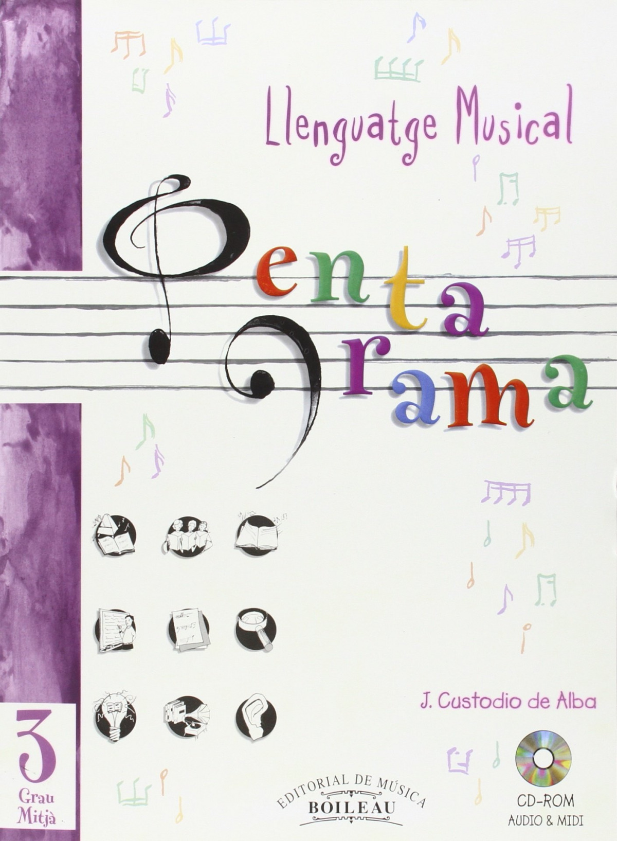 Llenguatge musical pentagrama 3