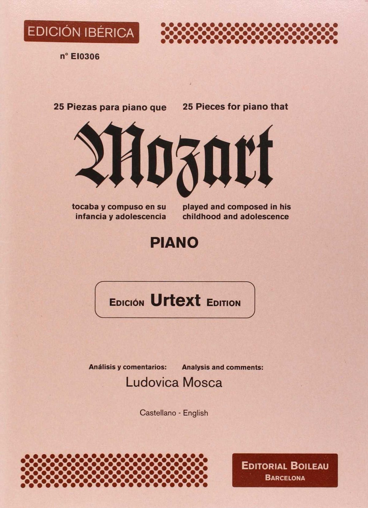  25 piezas que Mozart tocaba y compuso en su infancia... 