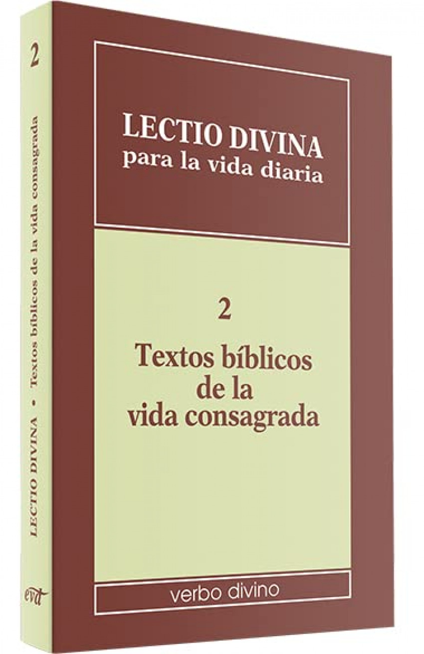 2.Lectio divina vida diaria Textos biblicos vida consagrada