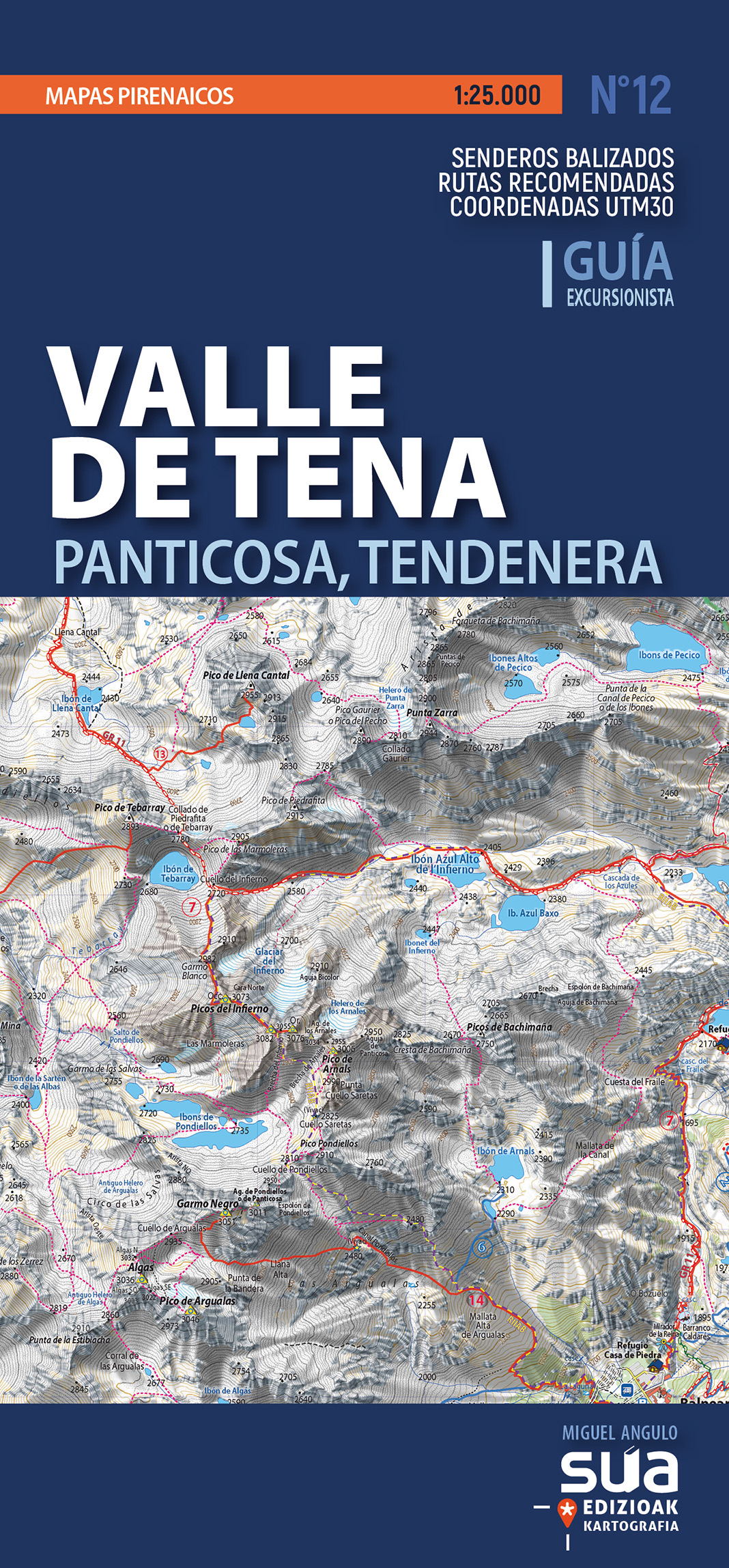  VALLE DE TENA - MAPAS PIRENAIC 