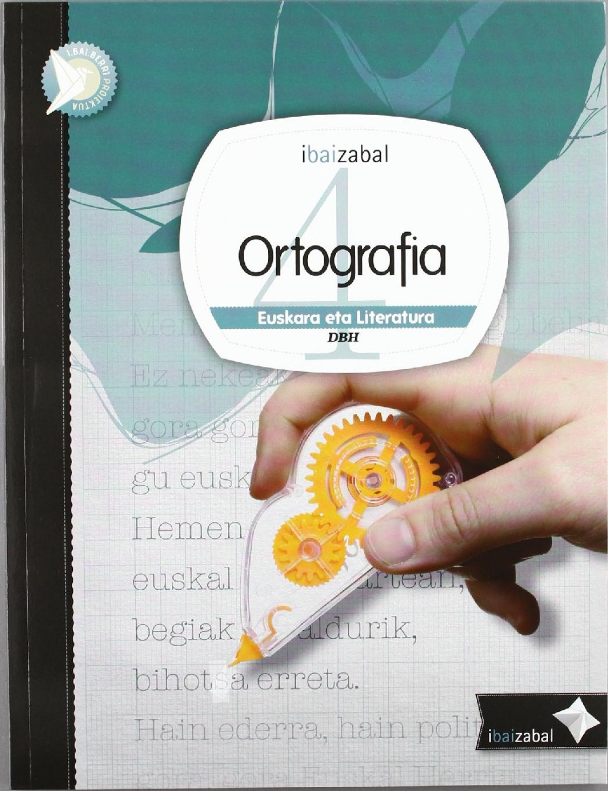 Ortografia Dbh 4, ikaslearen materiala