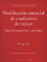  Modificación sustancial de condiciones de Trabajo 