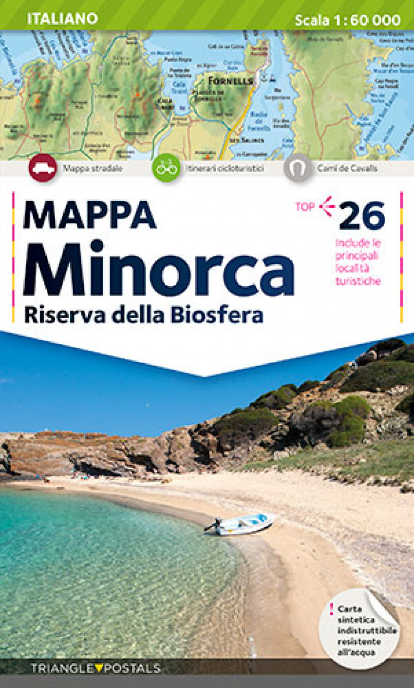 Minorca, mappa