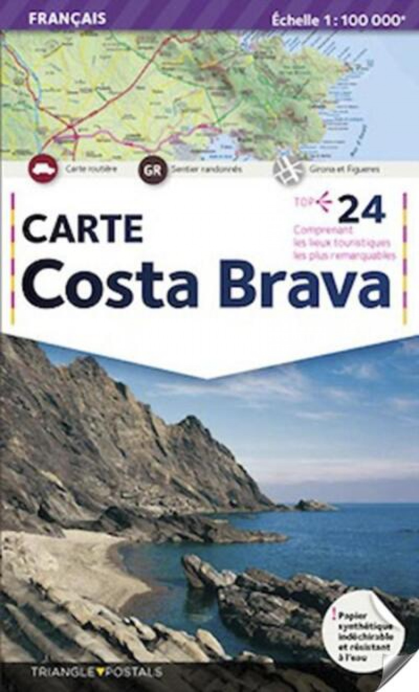 Costa Brava, carte