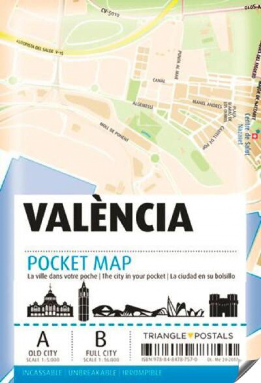 Valencia pocket Map