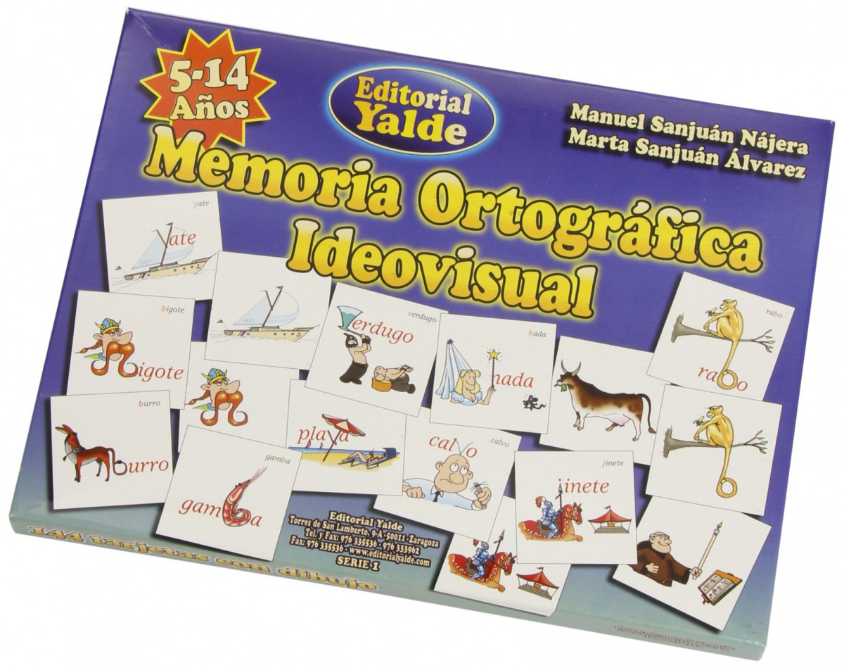  MEMORIA ORTOGRAFICA IDEOVISUAL (TARJETAS) 