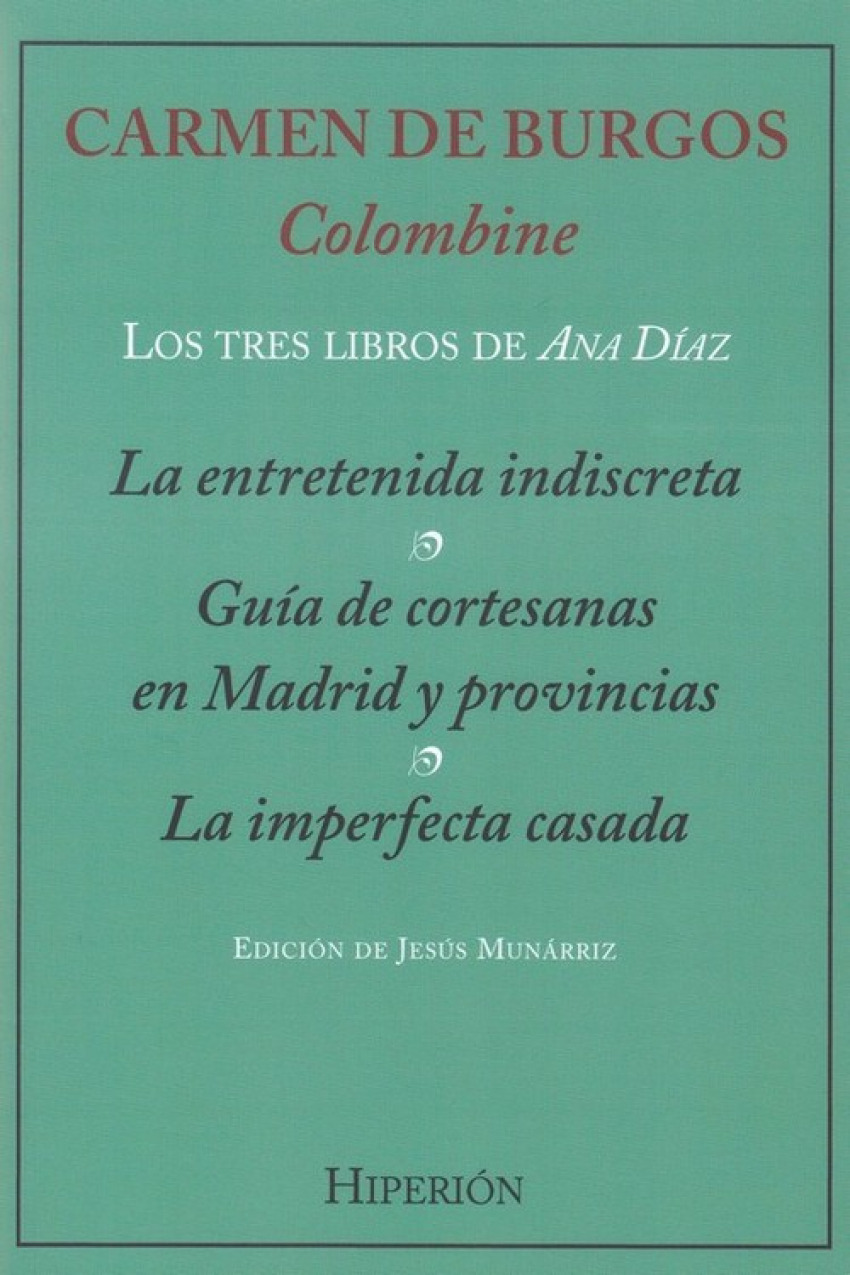  LOS TRES LIBROS DE ANA DÍAZ 