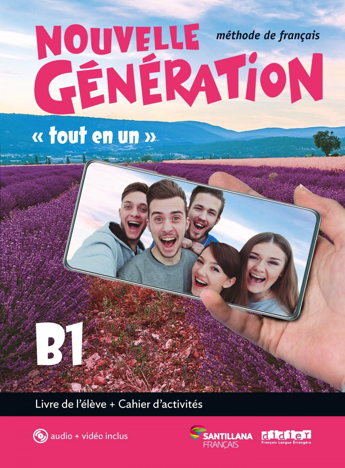  NOUVELLE GENERATION B1 LIVRE/EXERCICES+CD+DVD 