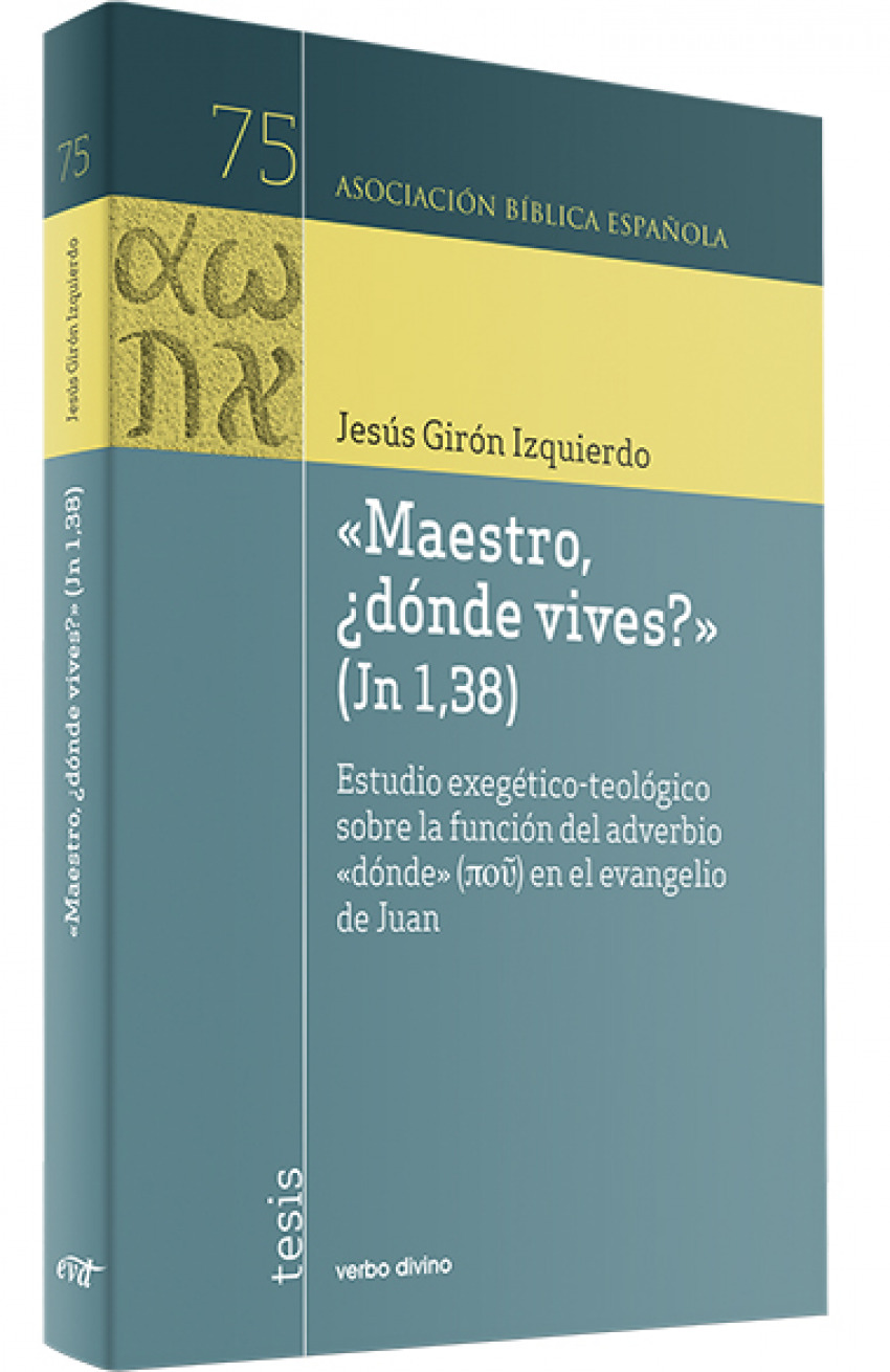 'MAESTRO, ¿DÓNDE VIVES?
