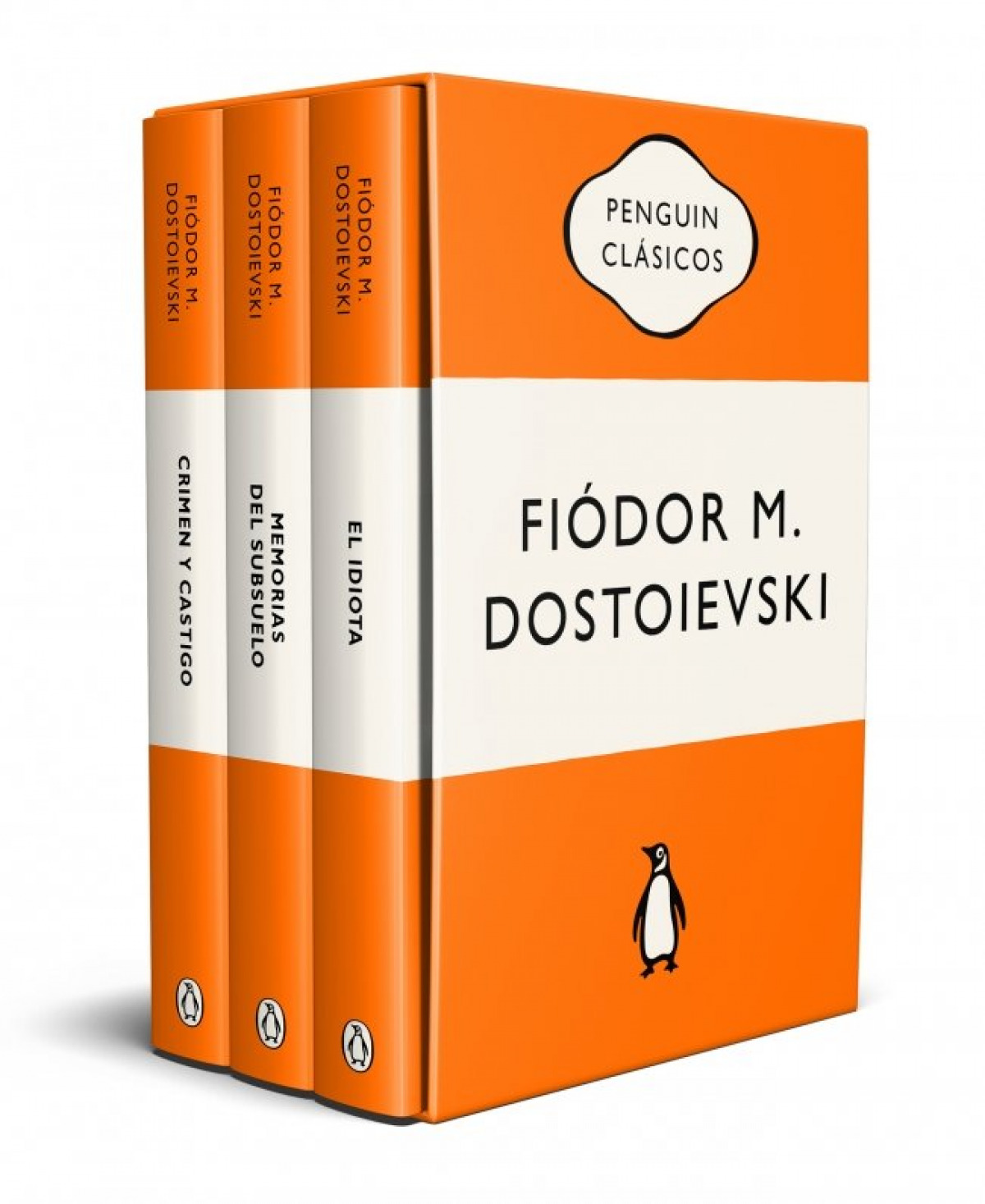  Estuche Dostoievski (contiene: Crimen y castigo / Memorias del subsuelo / El idiota) 
