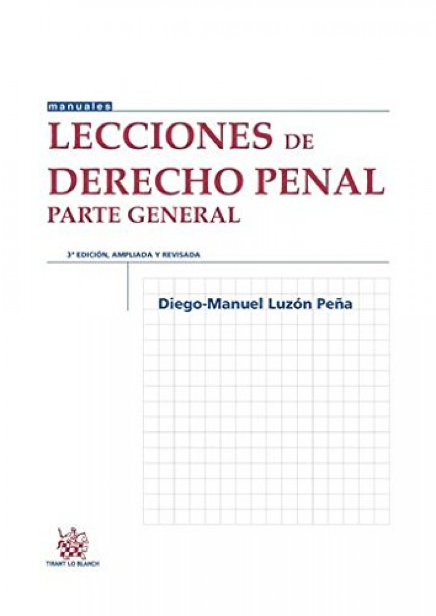 LECCIONES DE DERECHO PENAL 2016