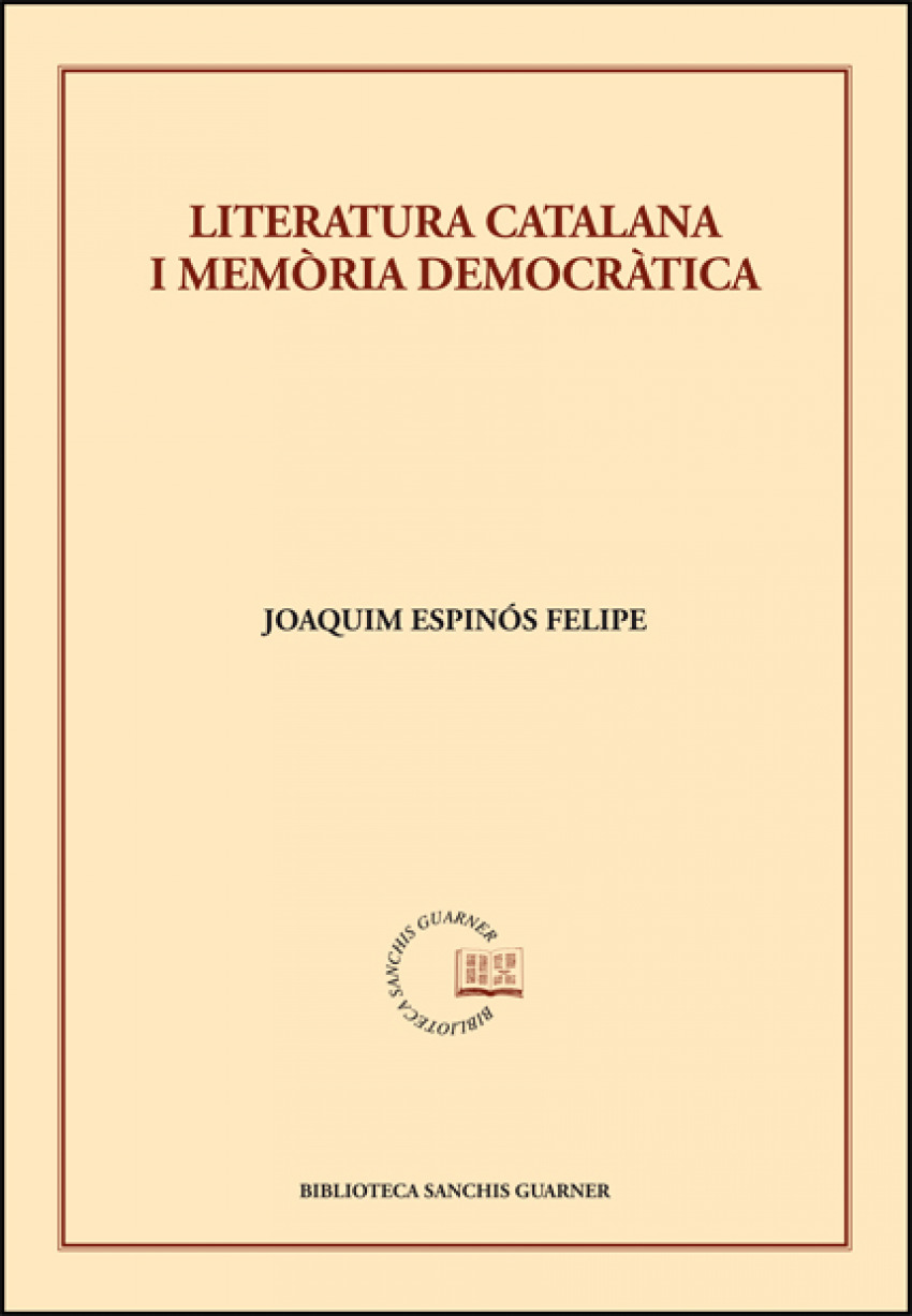 LITERATURA CATALANA I MEMORIA DEMOCRÁTICA