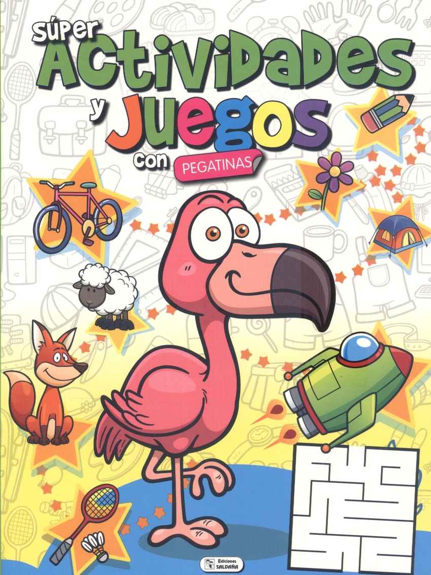 Super actividades y juegos con pegatinas