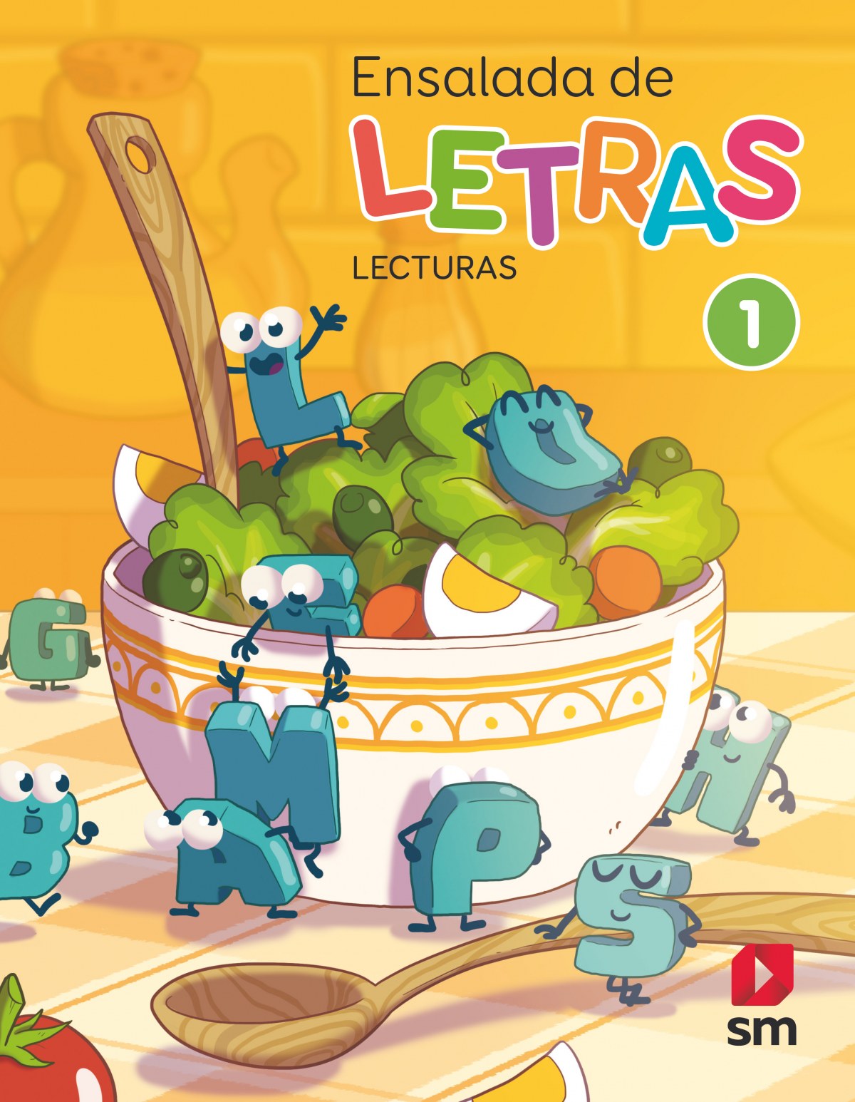  ENSALADA DE LETRAS 1ºPRIMARIA. LECTURAS MÁS SAVIA 