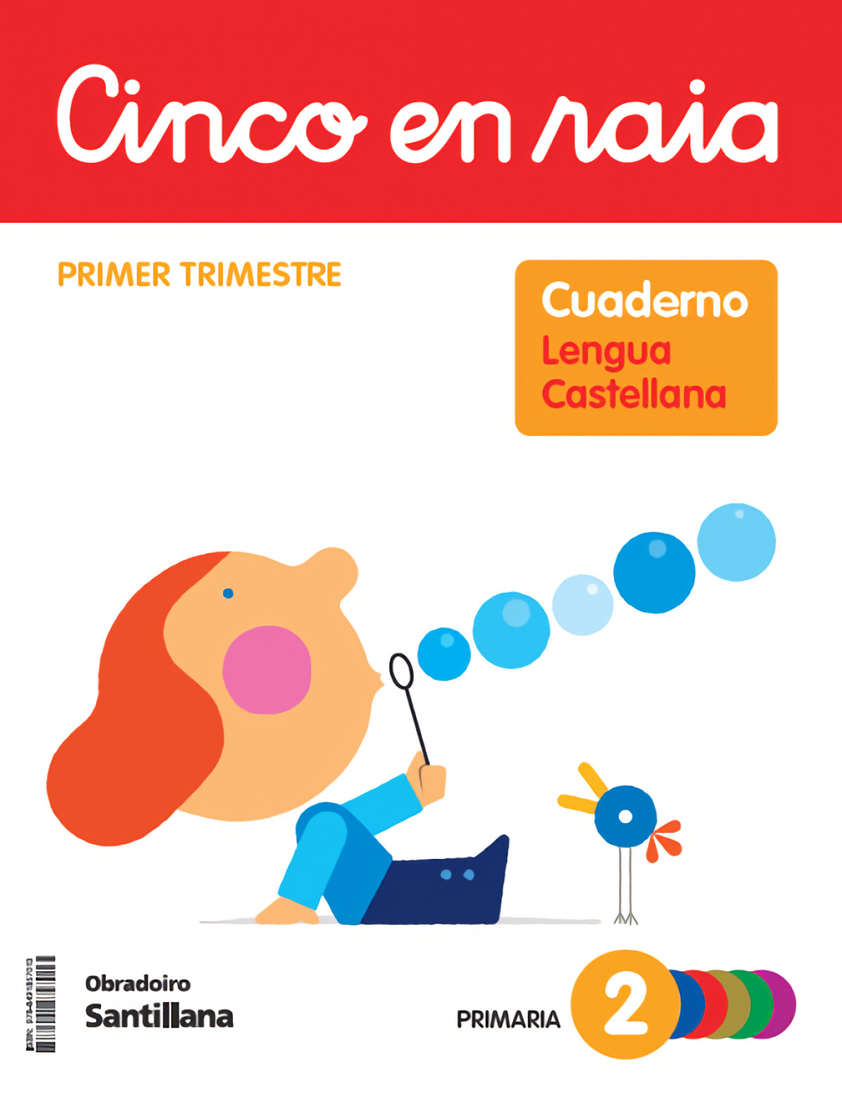 CINCO EN RAIA CADERNO LINGUA PAUTA 2 PRIMARIA 1 TRIM