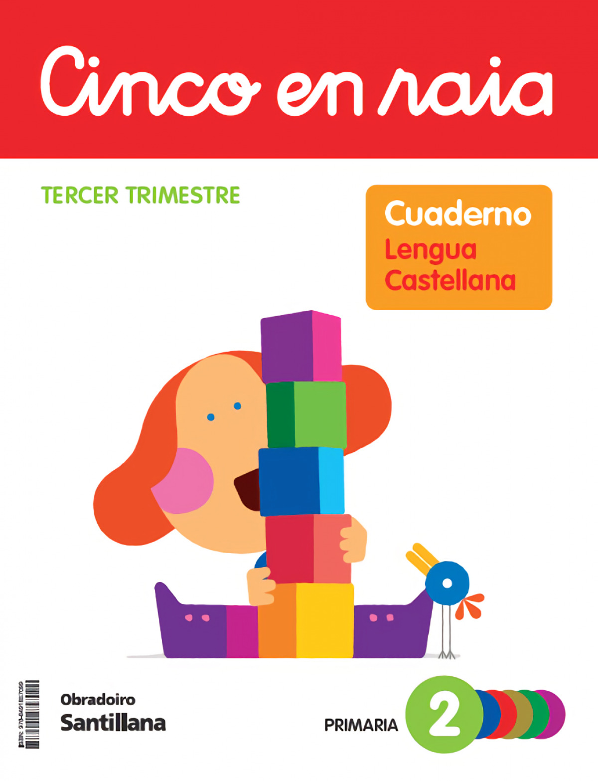 CINCO EN RAIA CADERNO LINGUA PAUTA 2 PRIMARIA 3 TRIM