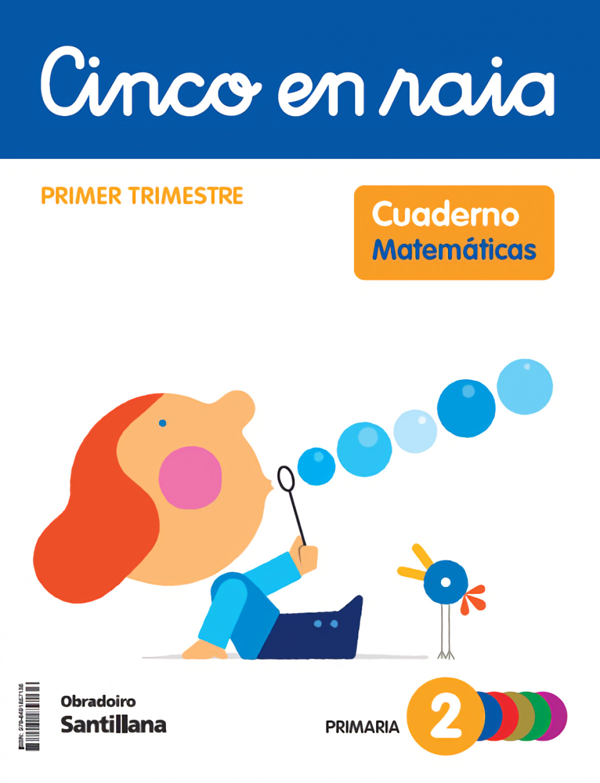 CINCO EN RAIA CADERNO MATEMATICAS 2 PRIMARIA 1 TRIM