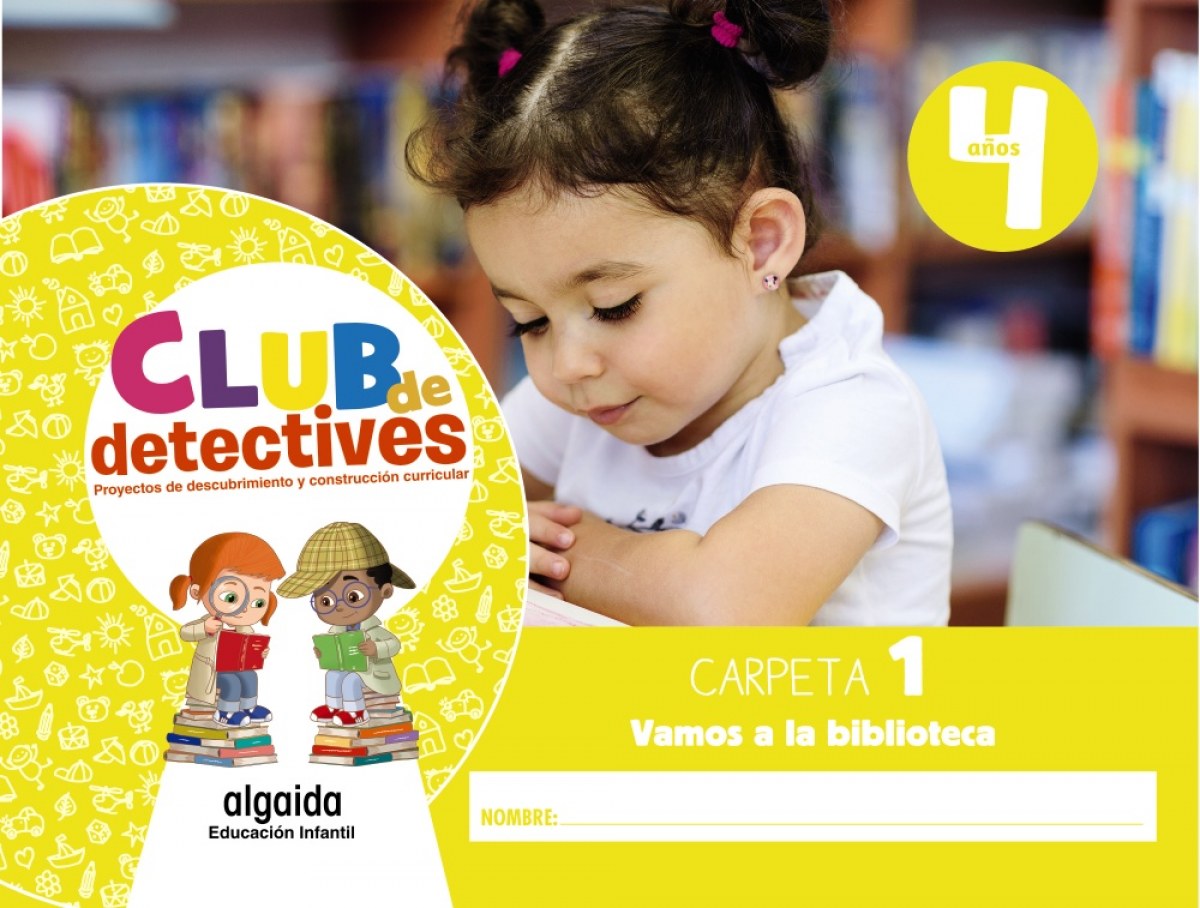 Club de detectives 4 años. Carpeta 1. 'Vamos a la biblioteca'