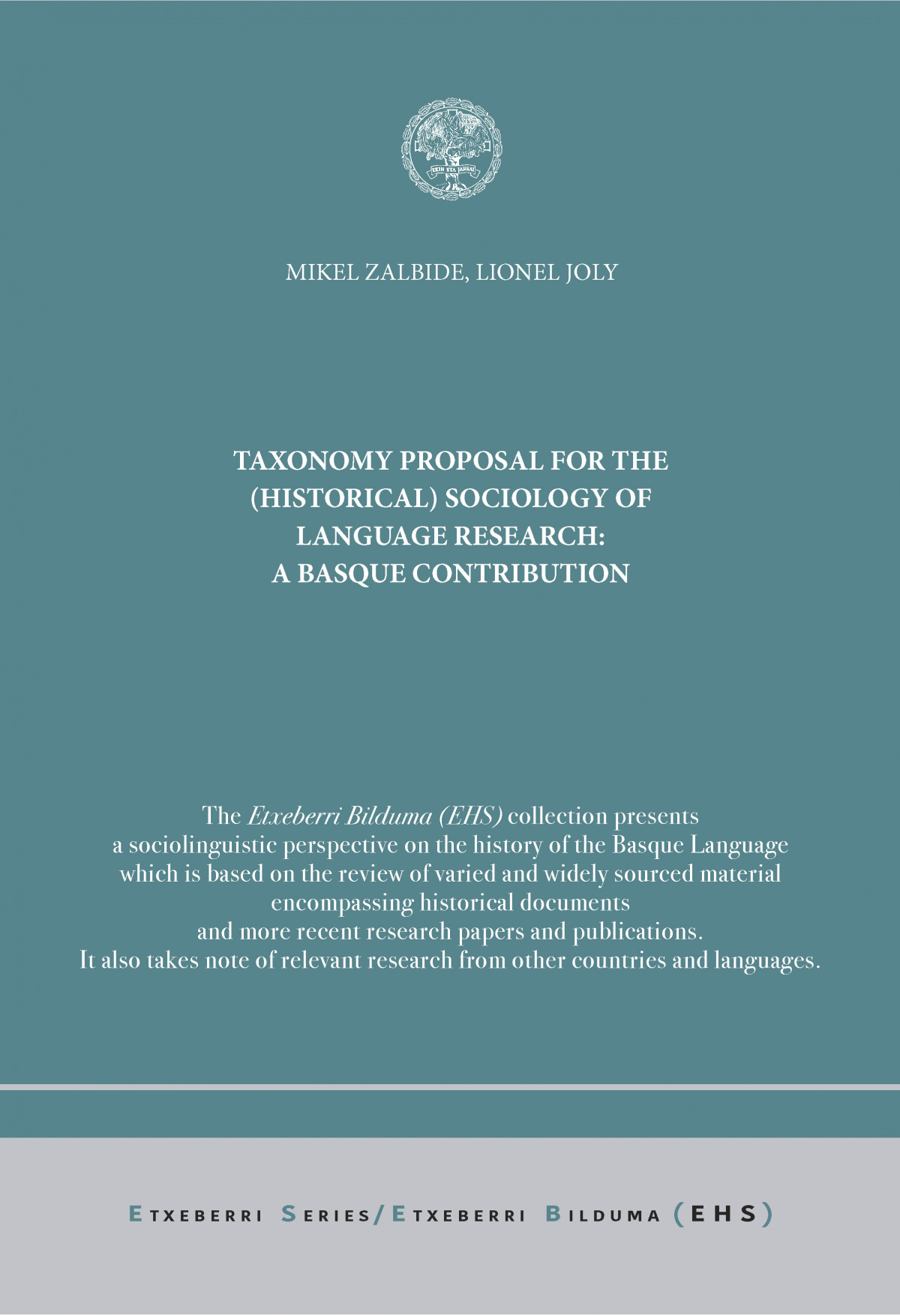 Taxonomy proposal for the (historical) sociology of language research: A basque contribution