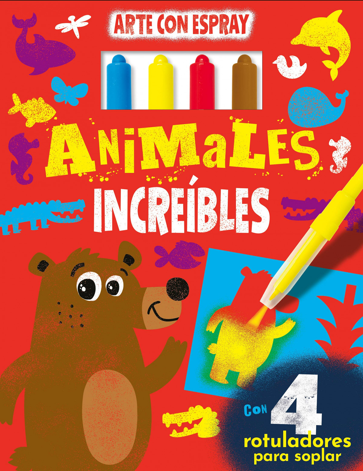 ANIMALES INCREIBLES. ARTE CON SPRAY