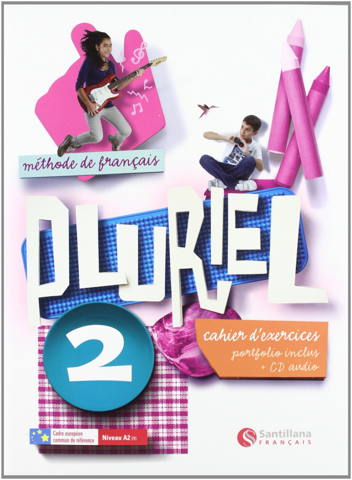 PLURIEL 2º.ESO (CAHIER).(+CD) FRANCES EJERCICIOS