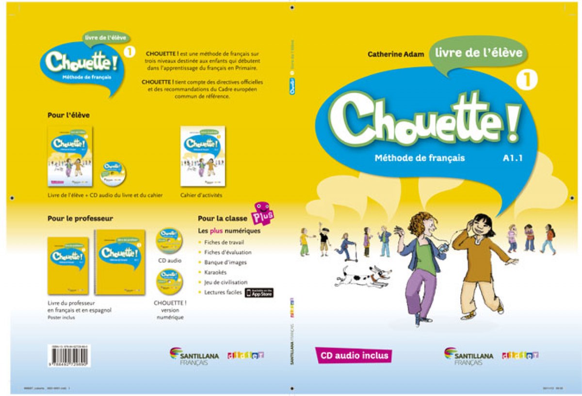 CHOUETTE 1 LIVRE ELEVE CD