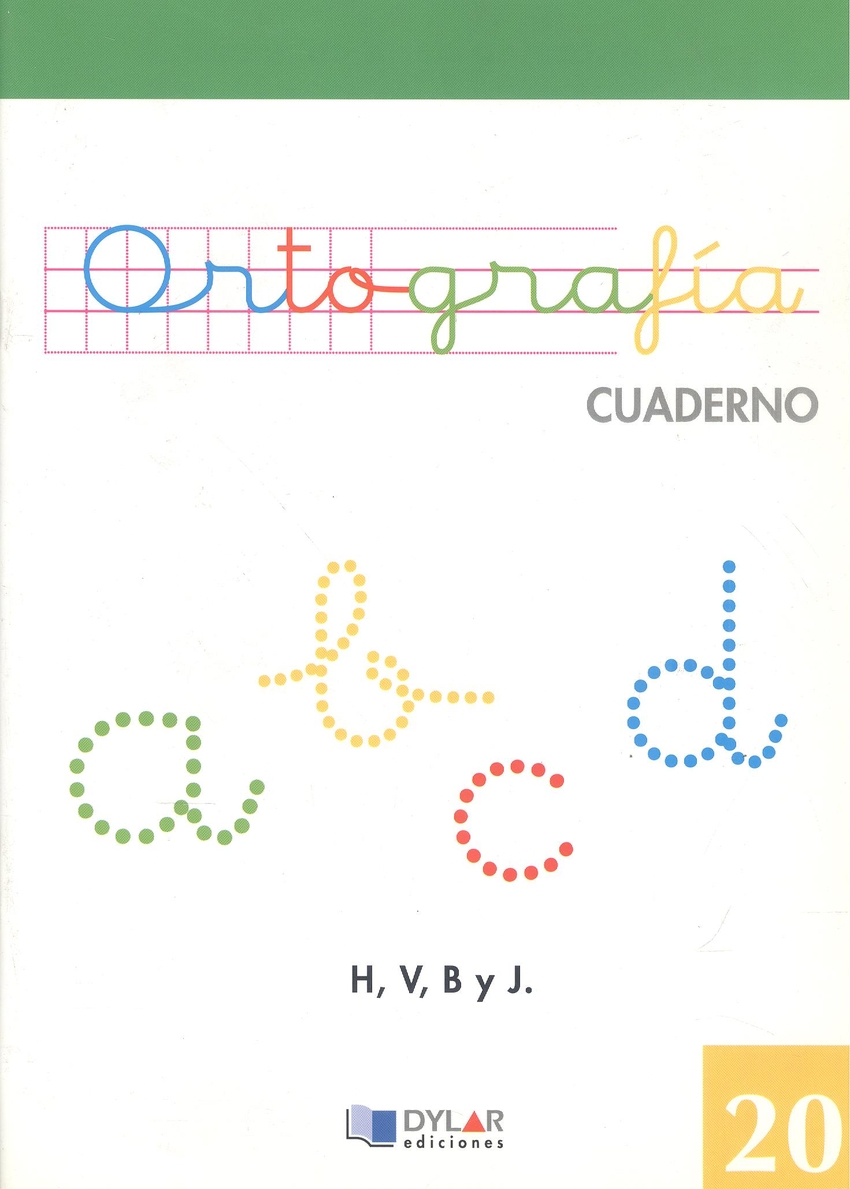 Cuaderno ortografia numero 20