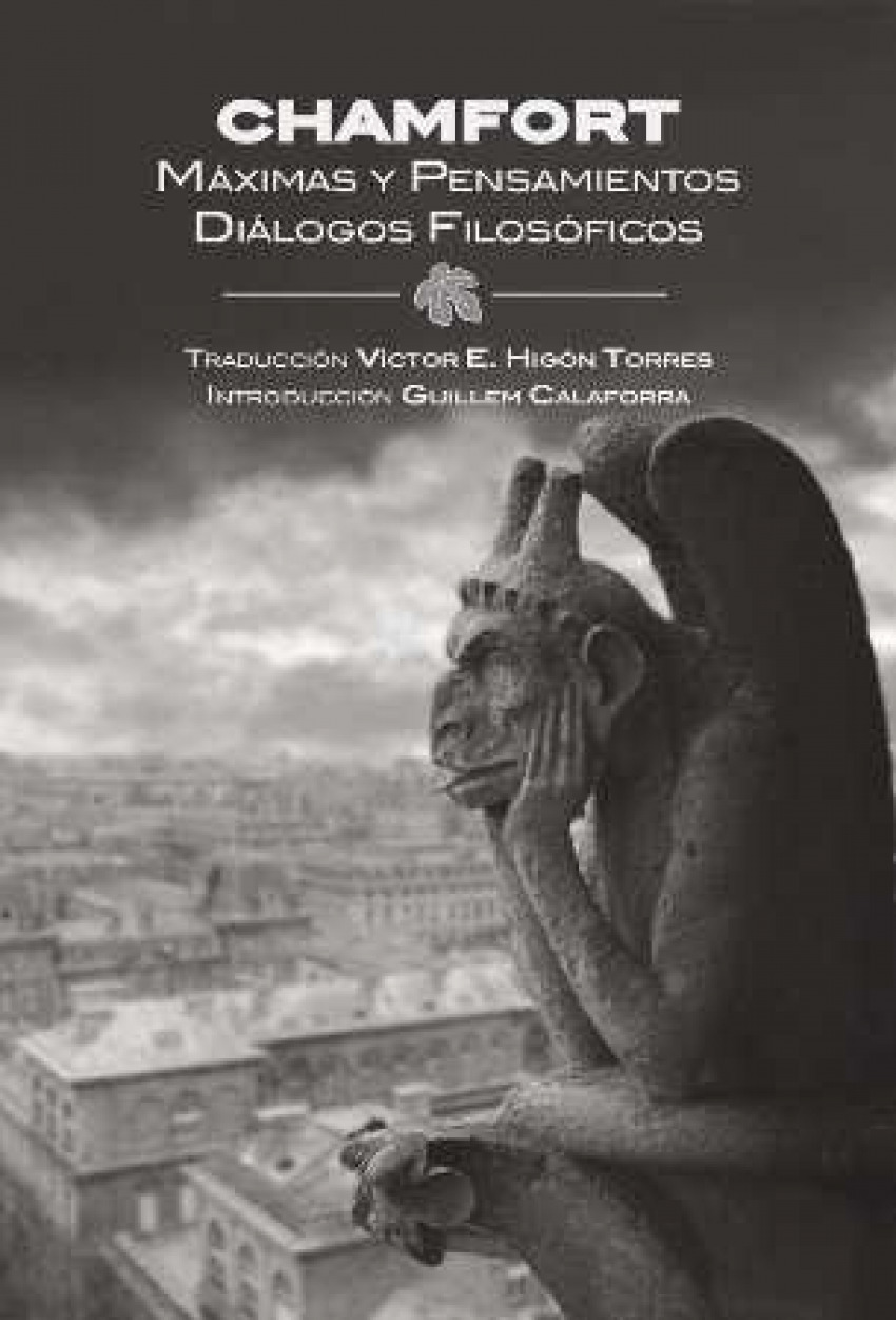  Chamfort:maximas y pensamientos dialogos filosoficos 