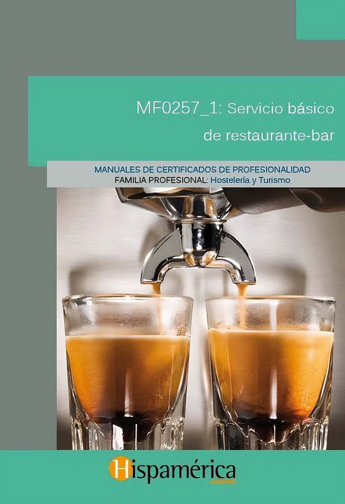 MF0257_1: Servicio básico de restaurante-bar