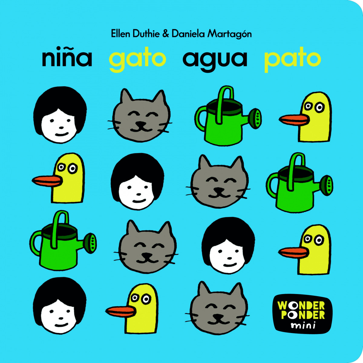  NIÑA GATO AGUA PATO 