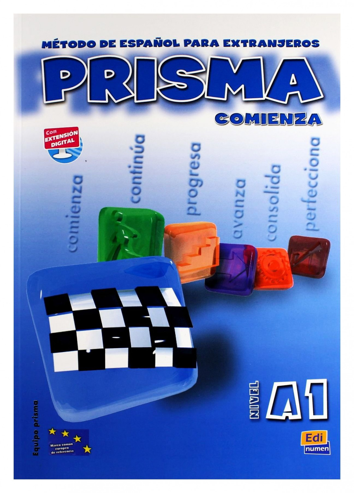 Prisma, método de español para extranjeros, nivel A1, comienza
