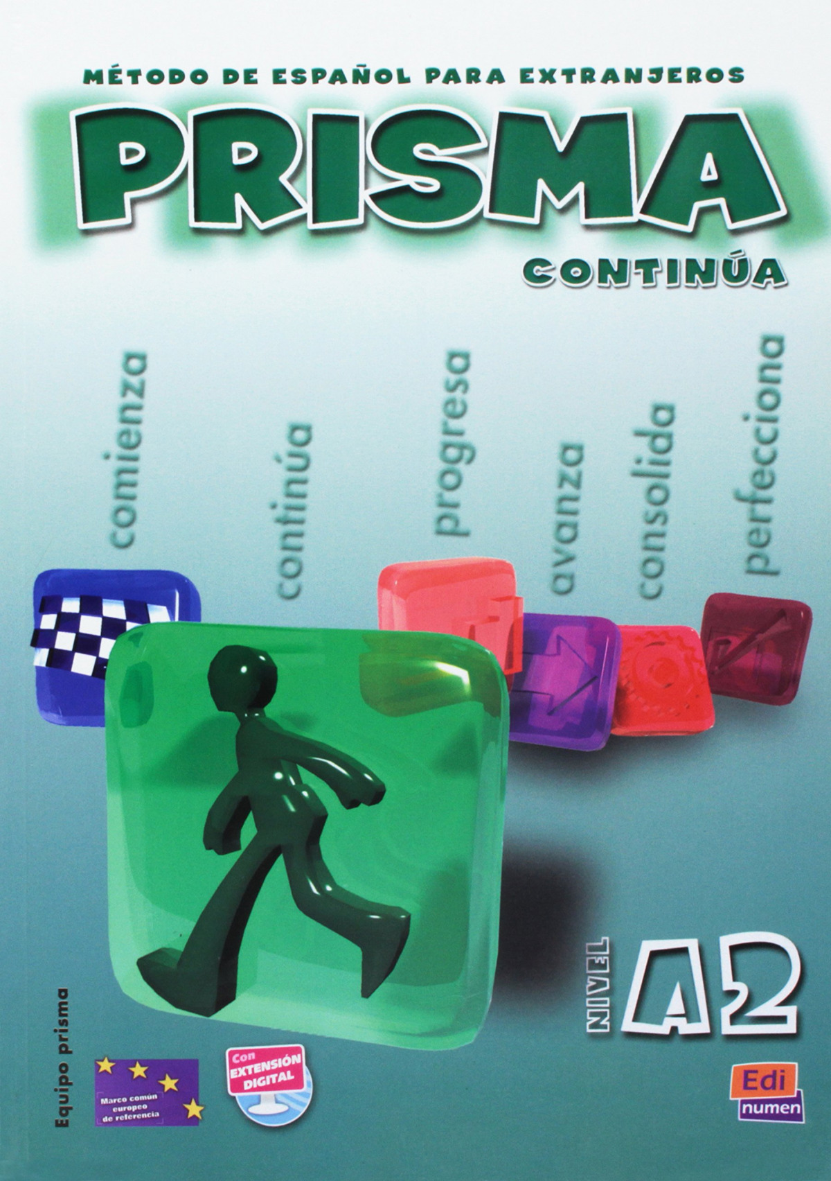 Prisma, método de español para extranjeros, nivel A2, continúa