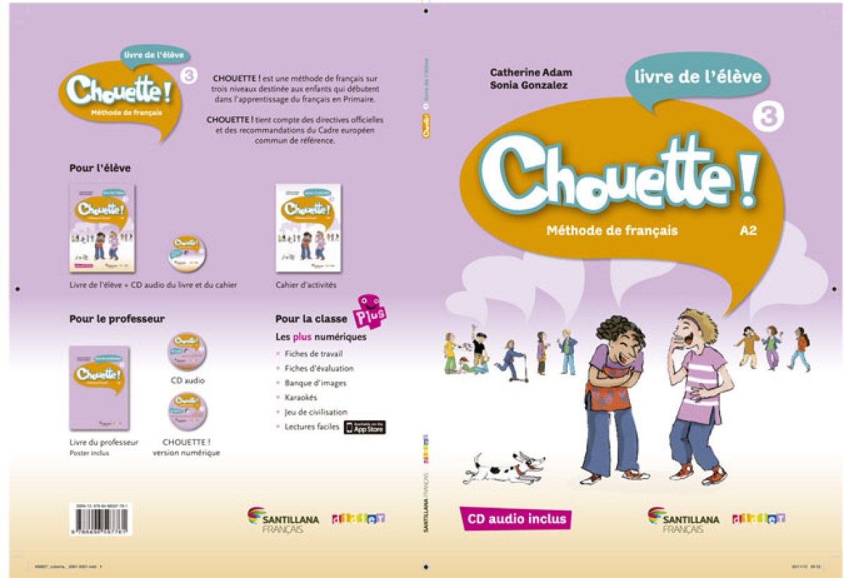 Chouette 3. Livre eleve pack +cd