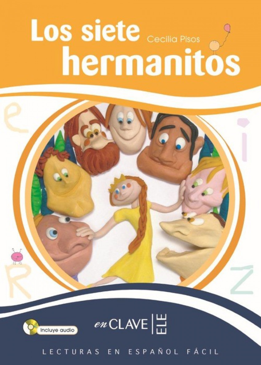 Lecturas Niños - Los siete hermanitos + CD audio