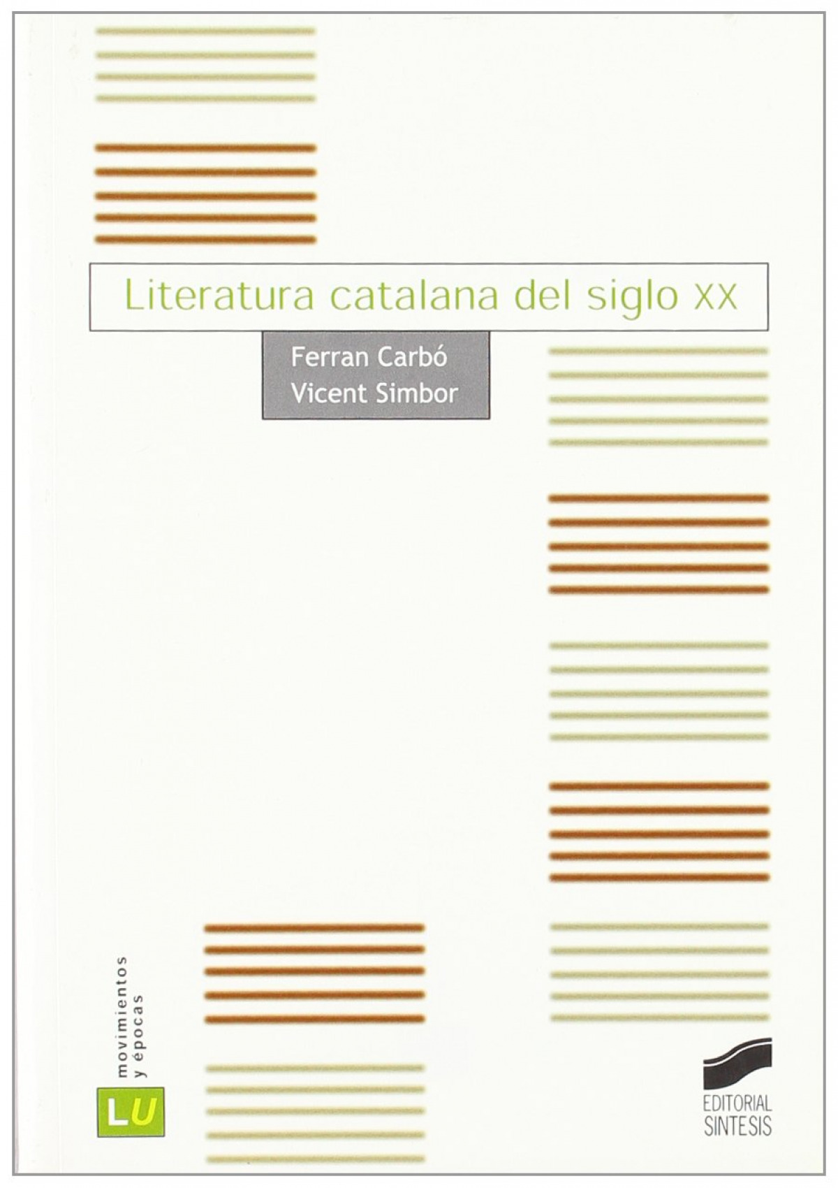 LITERATURA CATALANA DEL SIGLO XX