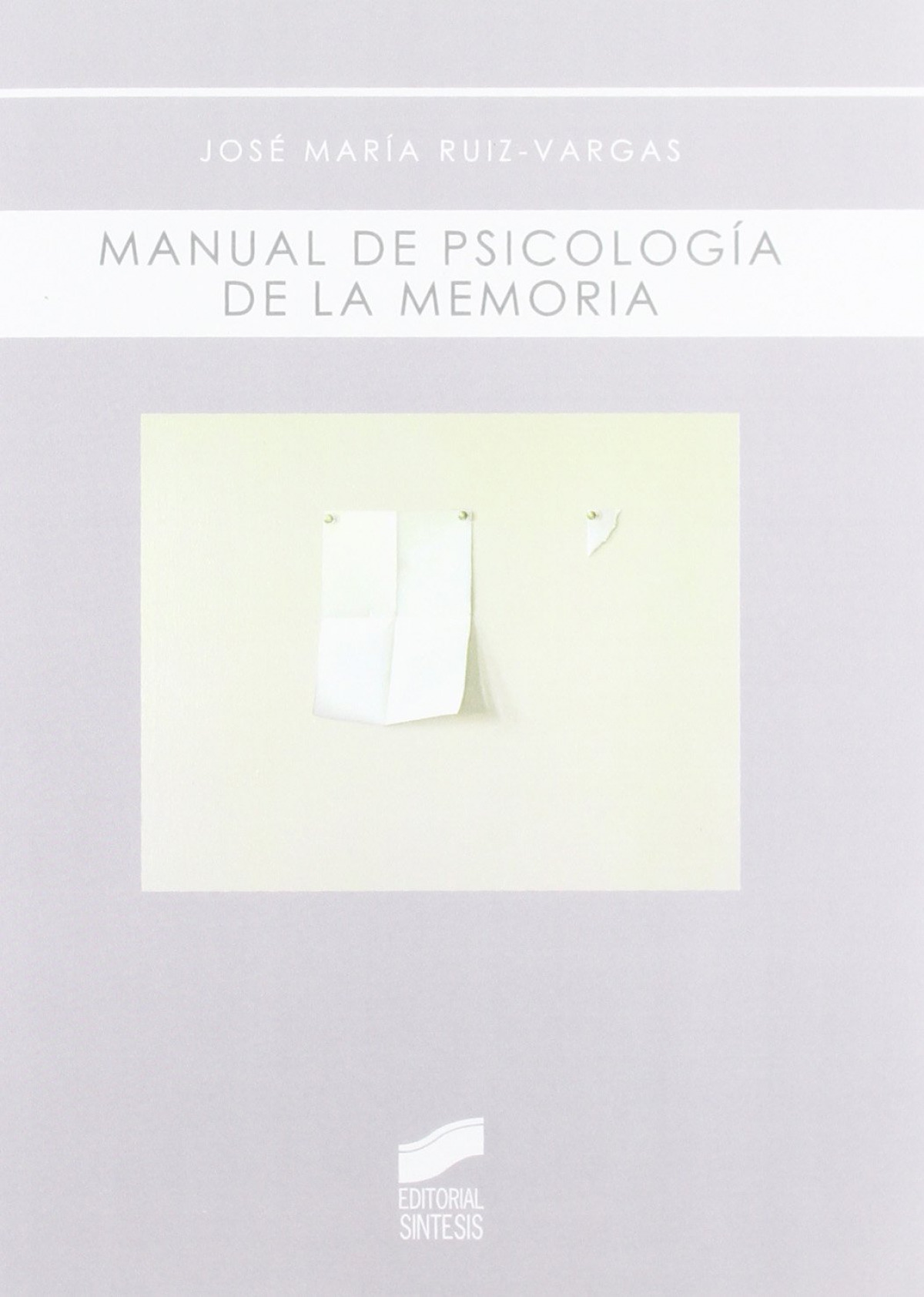 Manual de psicología de memoria