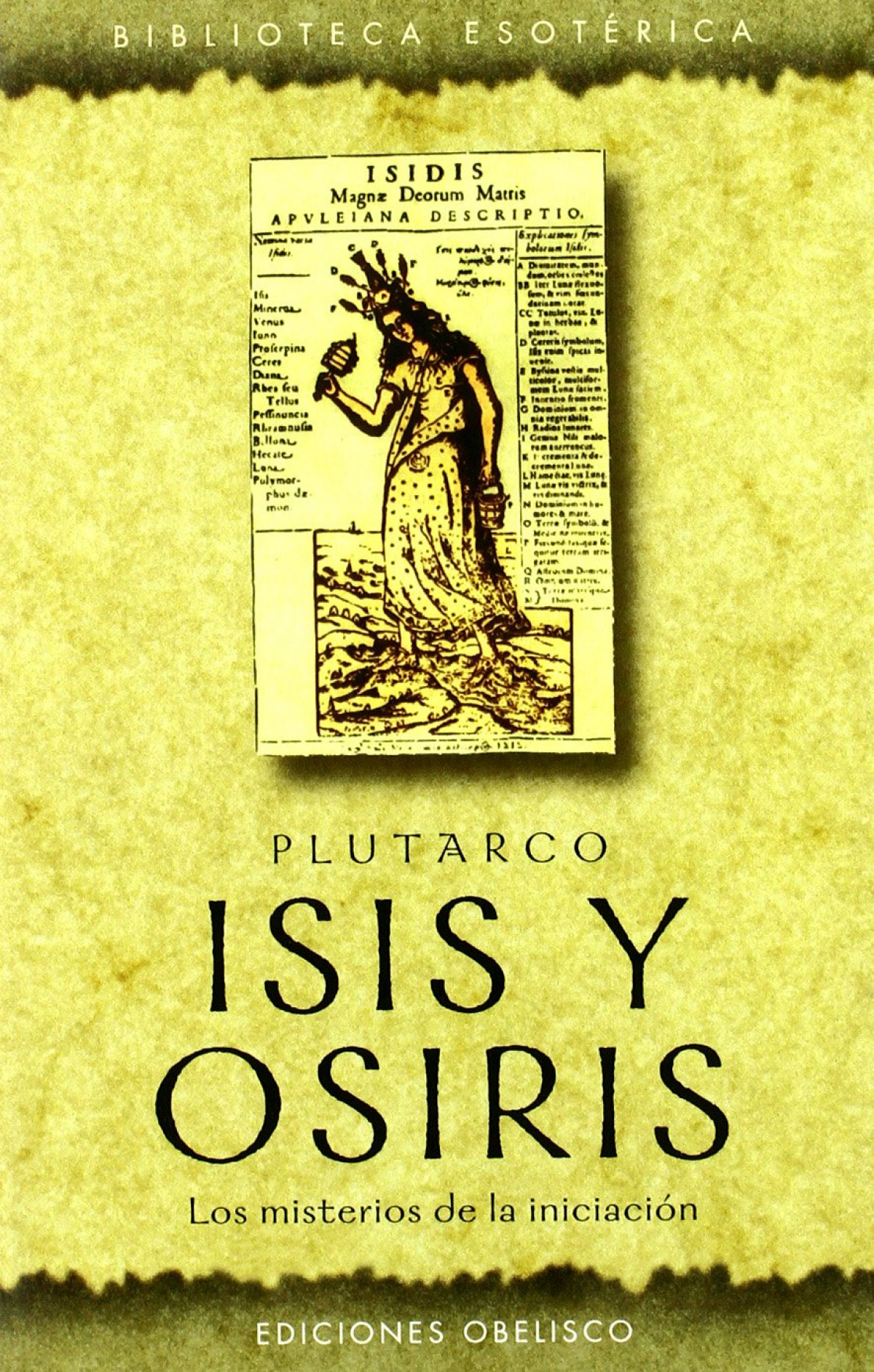 Isis y osiris,