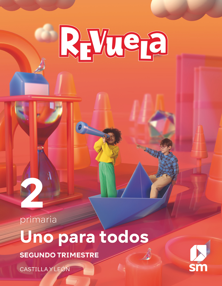  Método globalizado. Uno para todos. 2 Trimestre. 2 Primaria. Revuela. Castilla y León 