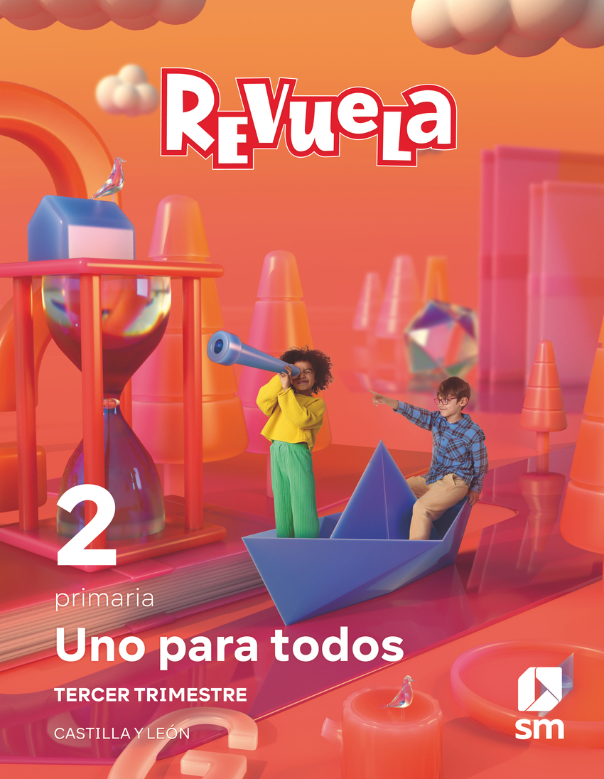  Método globalizado. Uno para todos. 3 Trimestre. 2 Primaria. Revuela. Castilla y León 