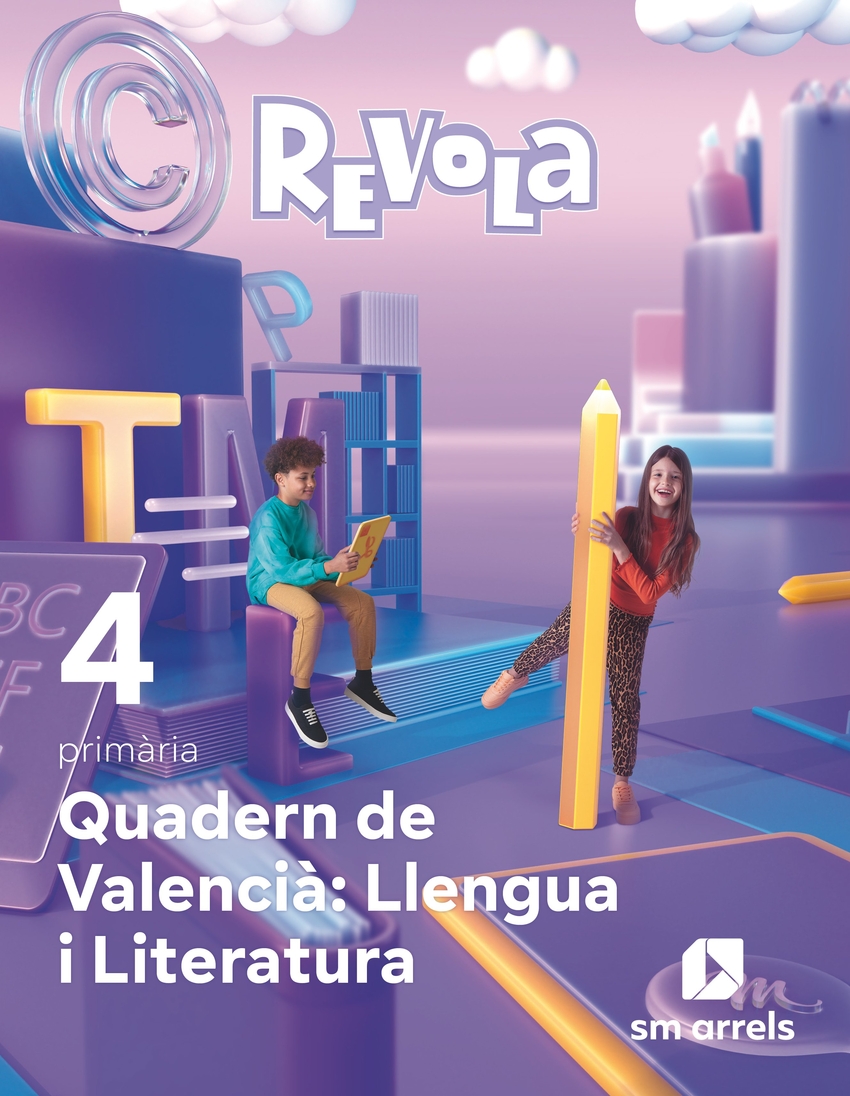 Quadern llengua valencià 4t.primaria. Revola. Valencia 2023