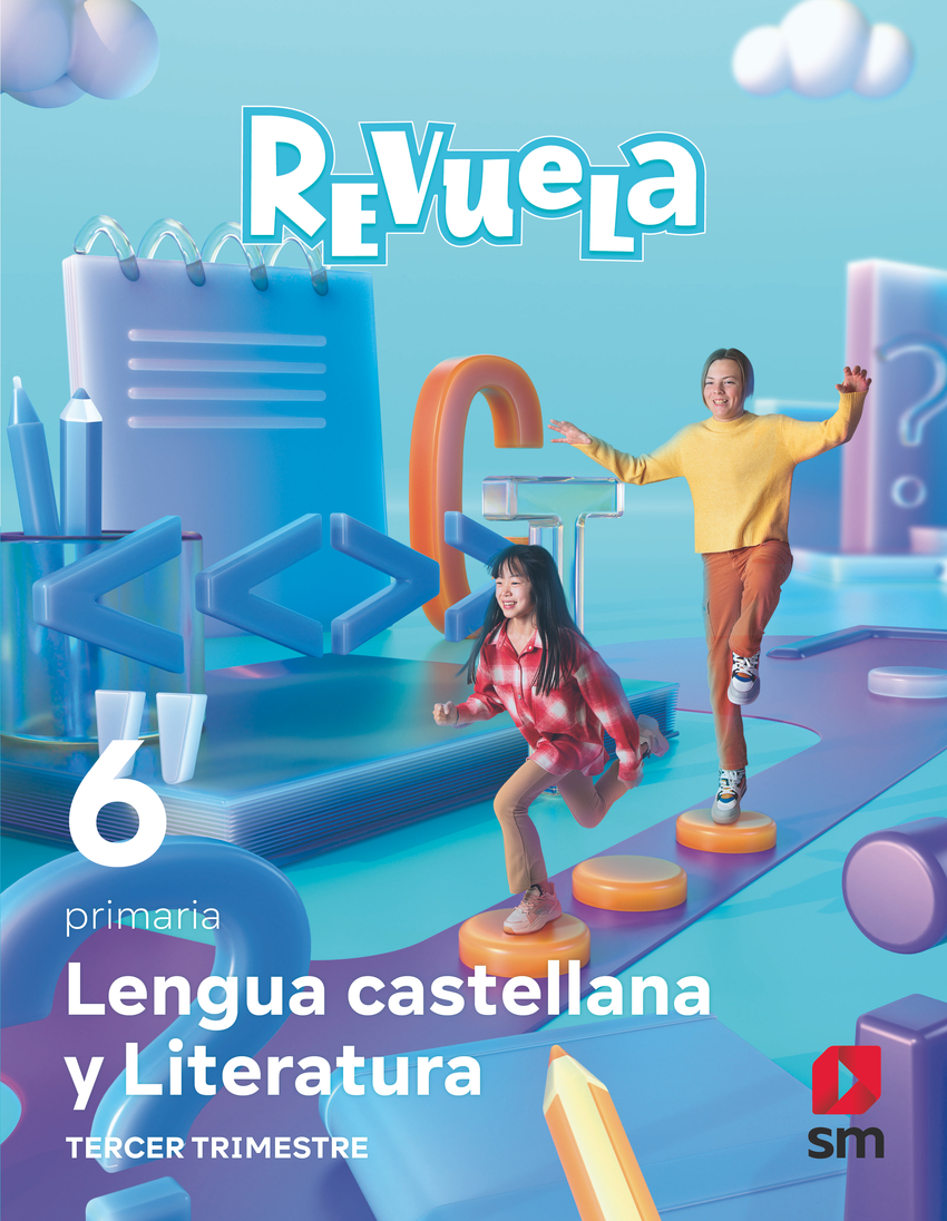 LENGUA CASTELLANA 6ºPRIMARIA. TRIMESTRAL. REVUELA 2023