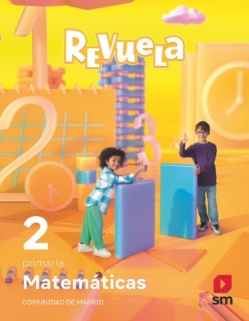 MATEMÁTICAS 2ºPRIMARIA. REVUELA. MADRID 2023