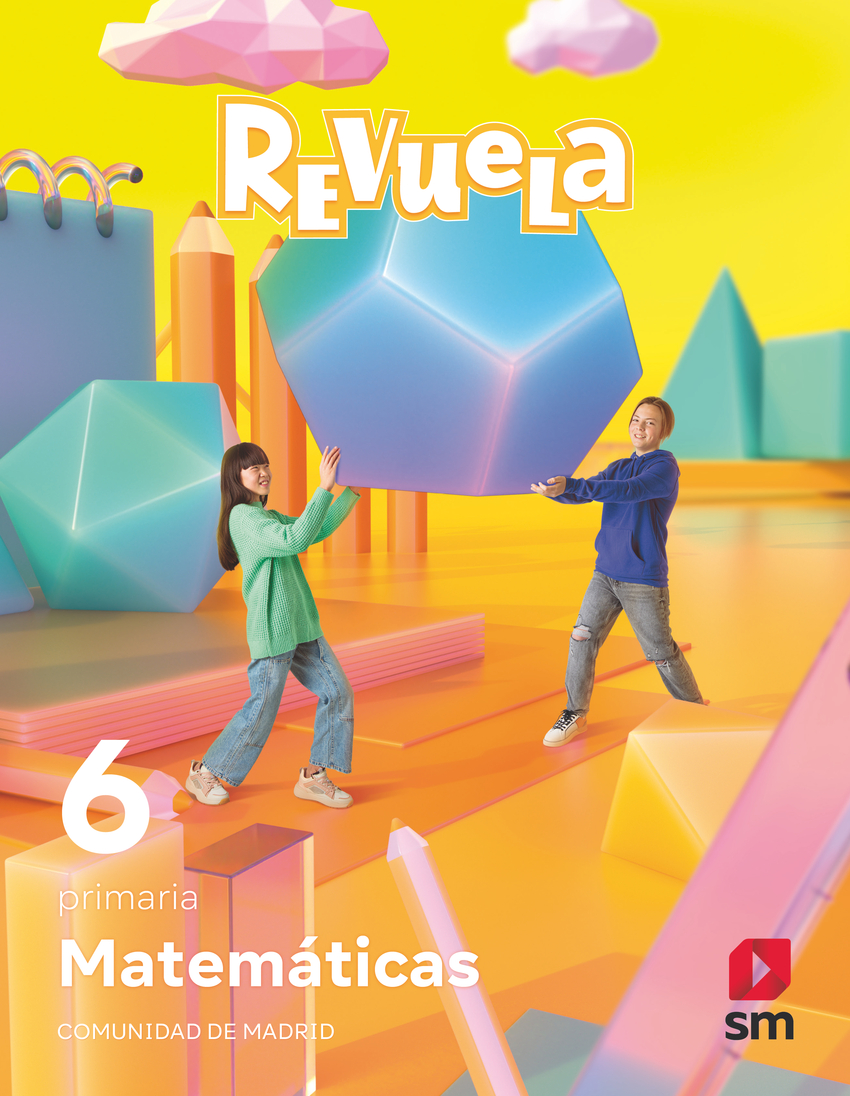 MATEMÁTICAS 6ºPRIMARIA. REVUELA. MADRID 2023