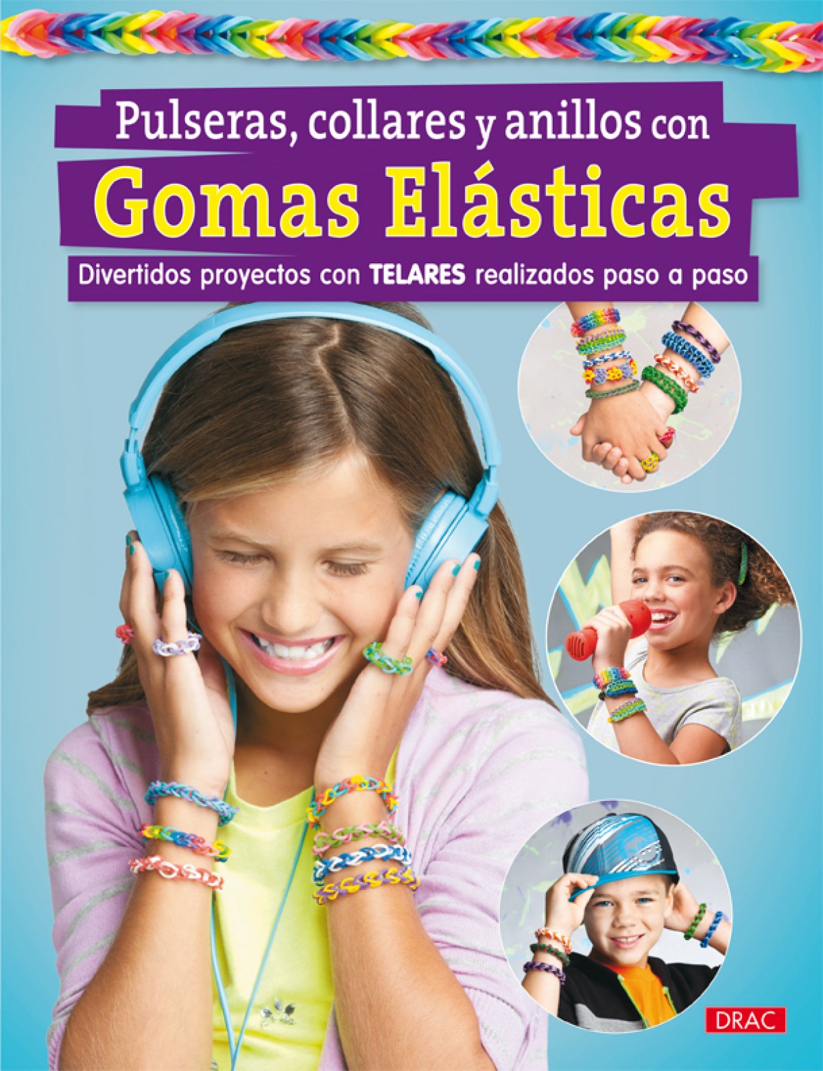 Pulseras, collares y anillos con gomas elasticas